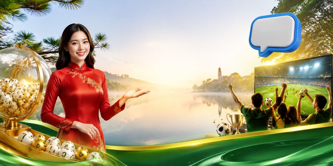 Người dùng tại Đà Lạt mặc áo dài xem thông tin kèo và xổ số trên điện thoại